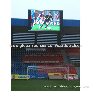 Stadium Perimeter LED Display Screen, Used for Football and Basketball Stadiums